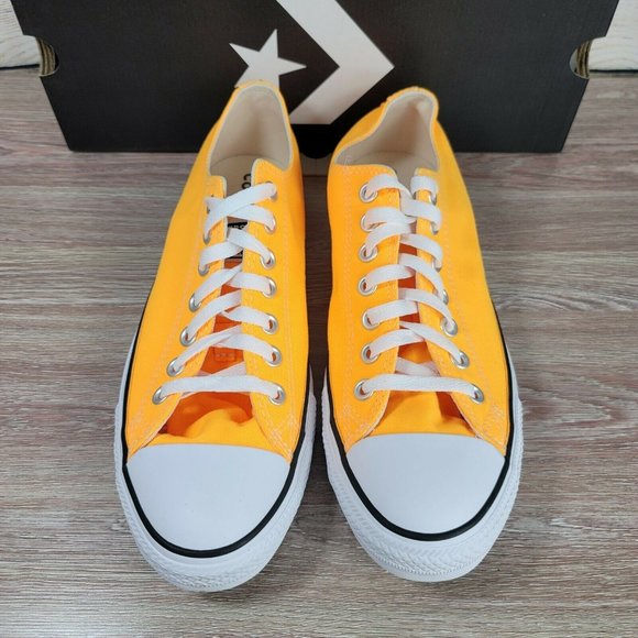 NEW Converse Chuck Taylor CTAS OX Low Laser Orange Men's Athletic Casual - Picture 4 of 10